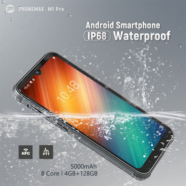 BT5.0 Atex Rated Mobile Phone Rugged Waterproof Smartphone 221g