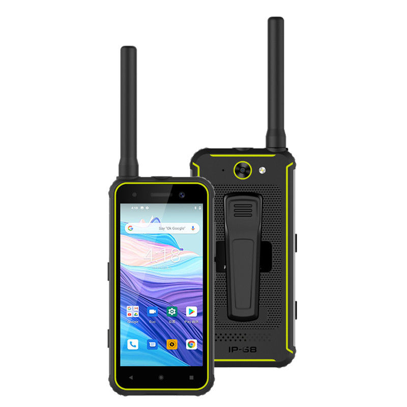 4000mAh LCD Walkie Talkie Smartphone Cellphone For Business