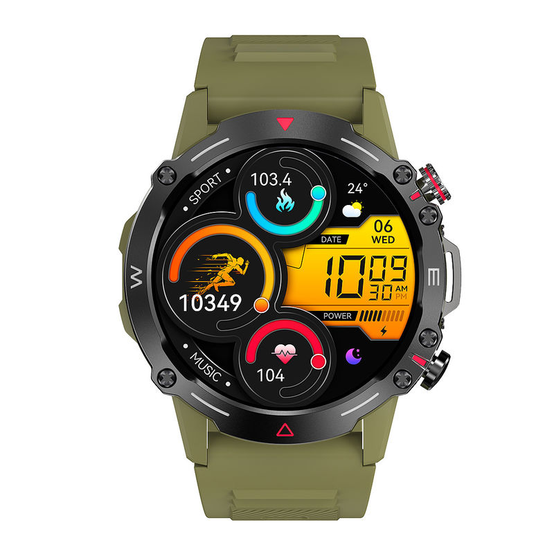 49mm Android Rugged Outdoor Smartwatch BT5.2 With Heart Rate